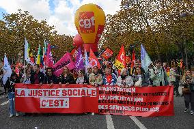 Inter-Union Demonstration - Paris