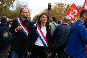 Inter-Union Demonstration - Paris