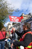 Strike At Tenon Hospital - Paris