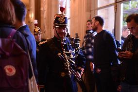 PM Barnier Delivers General Policy Speech - Paris