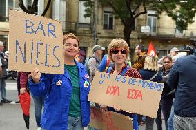 Inter-Union Demonstration - Bordeaux