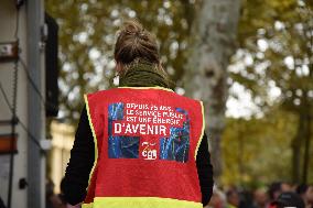 Inter-Union Demonstration - Bordeaux