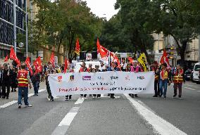 Inter-Union Demonstration - Bordeaux