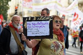 Inter-Union Demonstration - Bordeaux