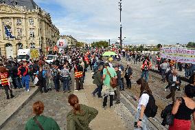 Inter-Union Demonstration - Bordeaux