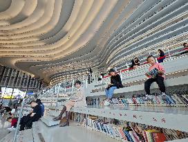 Binhai New Area Library in Tianjin