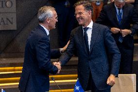 Mark Rutte Takes Over As New NATO Chief - Brussels