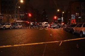 Two Men Shot, One Man Killed In A Shooting In The Washington Heights Section Of Manhattan New York City