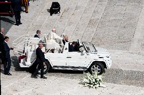 Pope Francis Leads The Mass For The Opening Session Of The 16th Ordinary General Assembly Of The Synod Of Bishops