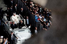 Pope Francis Leads The Mass For The Opening Session Of The 16th Ordinary General Assembly Of The Synod Of Bishops