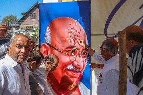 Mahatma Gandhi's 155th Birth Anniversary Celebrated In Kashmir, India