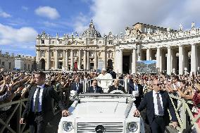 Pope Francis Leads Mass For The Inauguration Of The Synod - Vatican