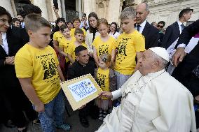 Pope Francis Leads Mass For The Inauguration Of The Synod - Vatican