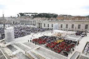 Pope Francis Leads Mass For The Inauguration Of The Synod - Vatican