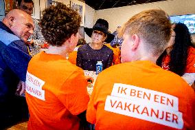 Queen Maxima Launches Vakkanjers - Noordwijk