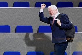 Julian Assange At Council Of Europe - Strasbourg