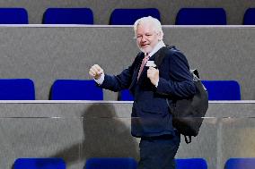 Julian Assange At Council Of Europe - Strasbourg