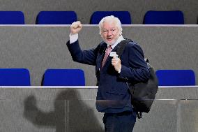 Julian Assange At Council Of Europe - Strasbourg