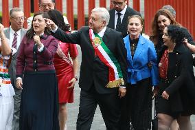 Inauguration Of The Claudia Sheinbaum First Female Mexico's President -Arrivals