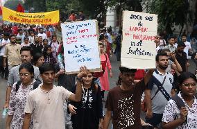 Doctors And Citizens Protest March In India, Kolkata, West Bengal - 2 Oct 2024