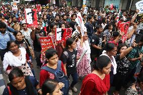 Doctors And Citizens Protest March In India, Kolkata, West Bengal - 2 Oct 2024