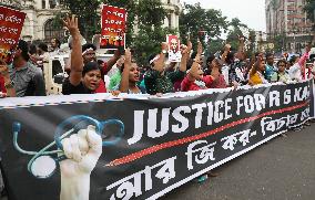 Doctors And Citizens Protest March In India, Kolkata, West Bengal - 2 Oct 2024