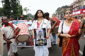 Doctors And Citizens Protest March In India, Kolkata, West Bengal - 2 Oct 2024