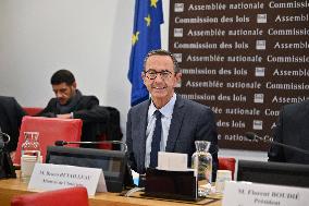 Hearing Of Bruno Retailleau At The National Assembly - Paris