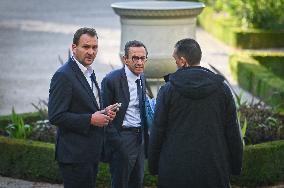 Hearing Of Bruno Retailleau At The National Assembly - Paris