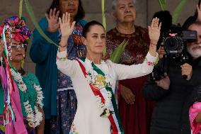 Claudia Sheinbaum Sworn In As First Female President Of Mexico