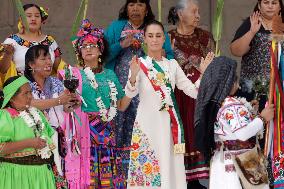 Claudia Sheinbaum Sworn In As First Female President Of Mexico