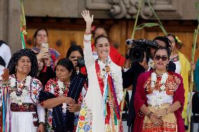 Claudia Sheinbaum Sworn In As First Female President Of Mexico