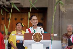 Claudia Sheinbaum Sworn In As First Female President Of Mexico