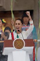 Claudia Sheinbaum Sworn In As First Female President Of Mexico