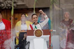 Claudia Sheinbaum Sworn In As First Female President Of Mexico