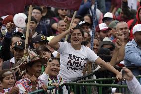 Claudia Sheinbaum Sworn In As First Female President Of Mexico