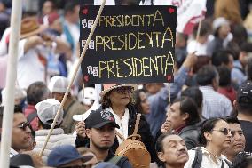 Claudia Sheinbaum Sworn In As First Female President Of Mexico