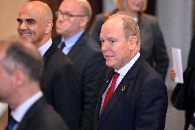 Prince Albert II At Council Of Europe - Strasbourg