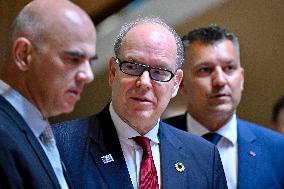 Prince Albert II At Council Of Europe - Strasbourg