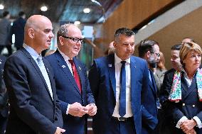 Prince Albert II At Council Of Europe - Strasbourg