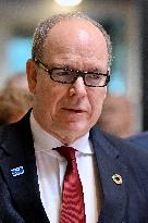 Prince Albert II At Council Of Europe - Strasbourg