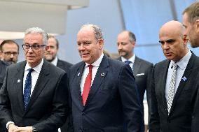 Prince Albert II At Council Of Europe - Strasbourg