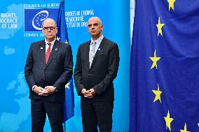 Prince Albert II At Council Of Europe - Strasbourg