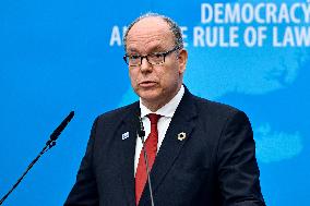 Prince Albert II At Council Of Europe - Strasbourg