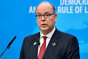 Prince Albert II At Council Of Europe - Strasbourg