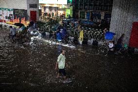 Waterlogging After Rain In Dhaka