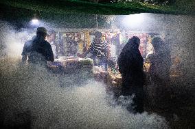 Mosquito Repellent Being Sprayed To Kill Mosquitoes