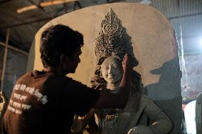 Durga Puja Preparation In Bangladesh