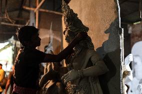 Durga Puja Preparation In Bangladesh