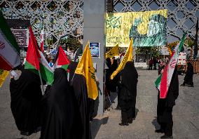 Iran-Marking The Memory Of Hassan Nasrallah And Quds Force Commander Nilforoushan